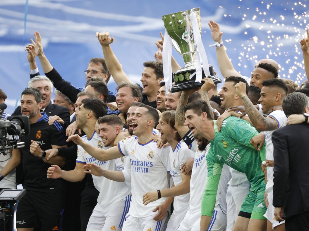 Real Madrid win 35th Spanish La Liga title